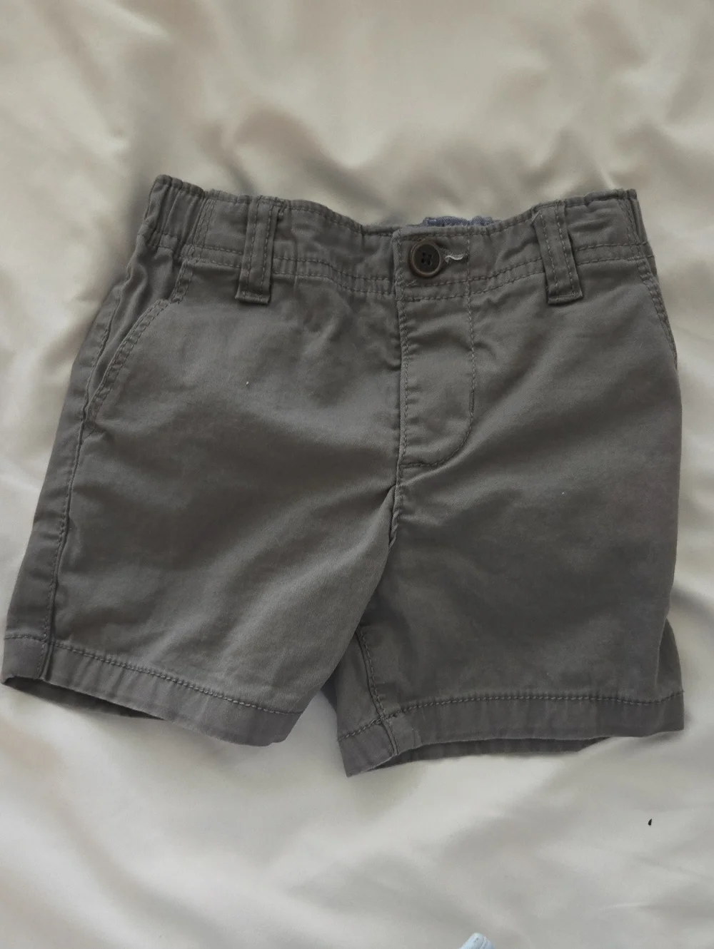OshKosh B'gosh Gray Pull-On Shorts
